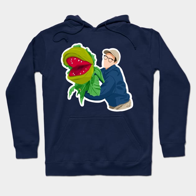 Seymour and Audrey II Hoodie by byebyesally